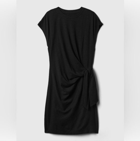 NWT GAP TIE KNOT MINI DRESS LARGE - Picture 3 of 6